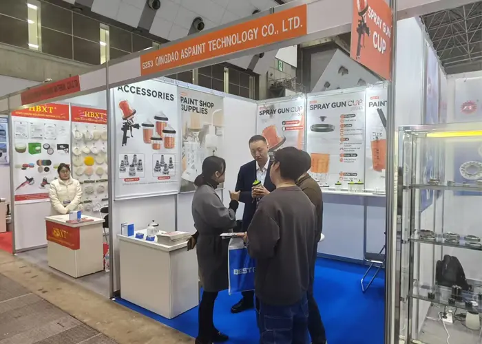 Qingdao Espeant Technology Co., Ltd. Shine na mednarodnem razstavi Tokyo Auto Parts 2025 (IAAE) 2025 s skodelico za razprševanje.