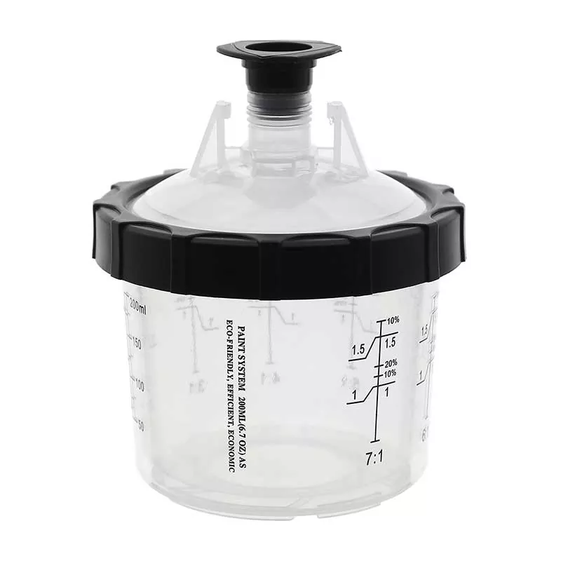 Kako sistem 1.0 posode za barvo za enkratno uporabo 200 ML spremeni učinkovitost barvanja s pršenjem v avtomobilski in industrijski industriji?
