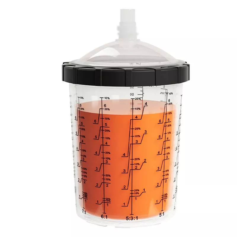 850ML sistem posod za barvo za enkratno uporabo 4.0