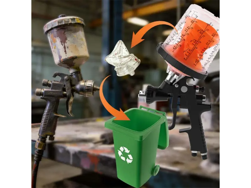  Disposable Spray Gun Cups
